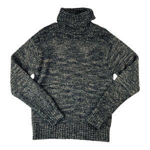 Ralph Lauren Double RL Black and Gray Sweater